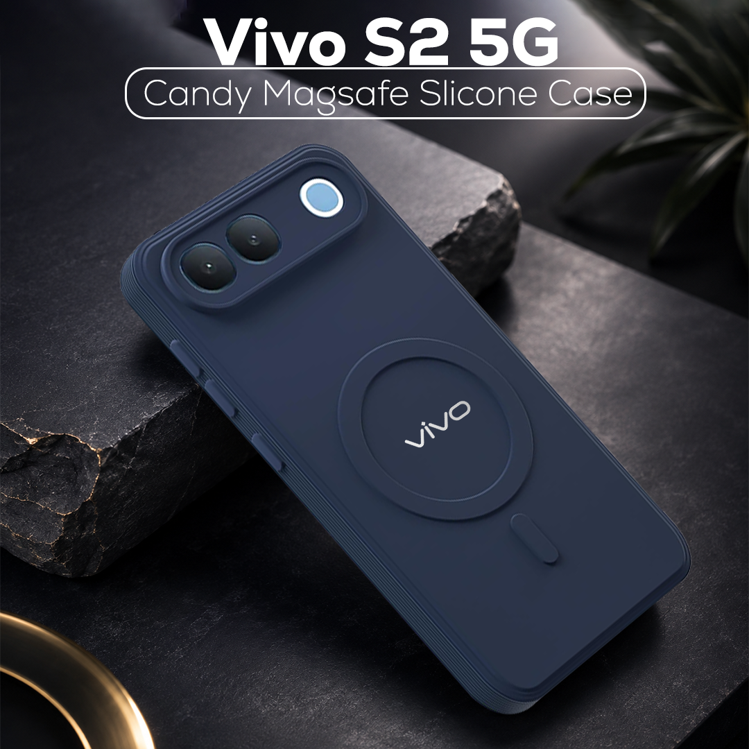 VIVO S2 5G Candy Silicone Luxury Matte Back Cover with Camera  Protection