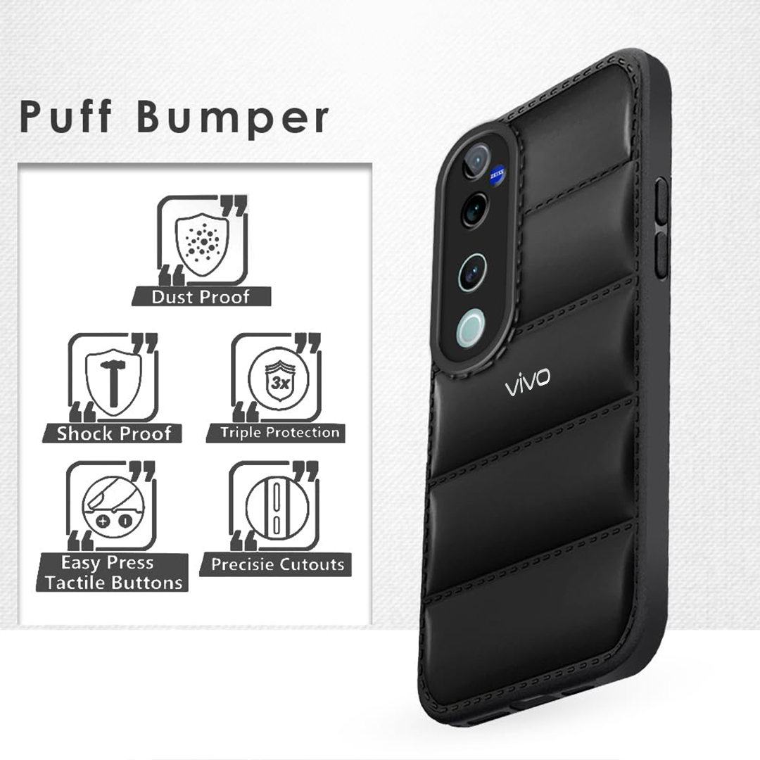 VIVO V40/V40 PRO 5G The Puffer Edition Soft Material Down Jacket Phone Case