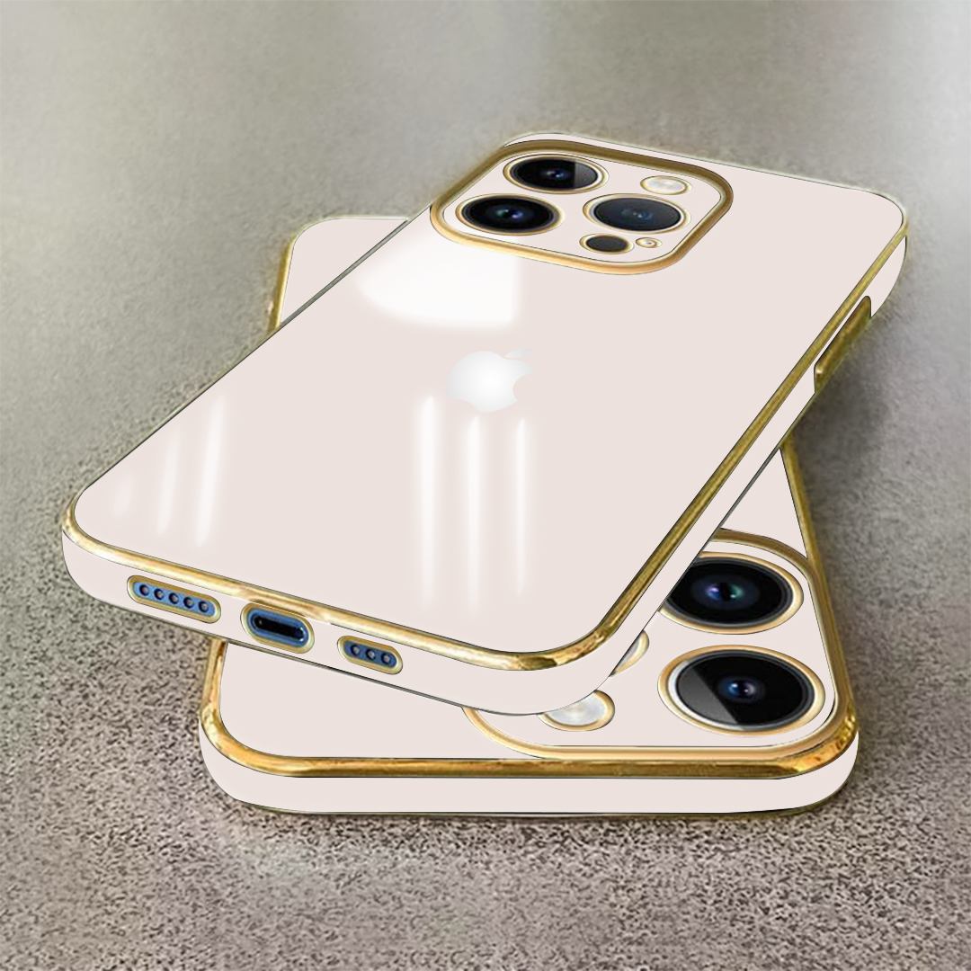 IPHONE 11 PRO MAX ULTRA-SHINE GOLD ELECTROPLATED LUXURIOUS BACK CASE WITH CAMERA PROTECTION