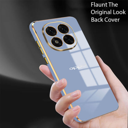 OPPO F29 5G ULTRA-SHINE GOLD ELECTROPLATED LUXURIOUS  BACK CASE WITH CAMERA PROTECTION