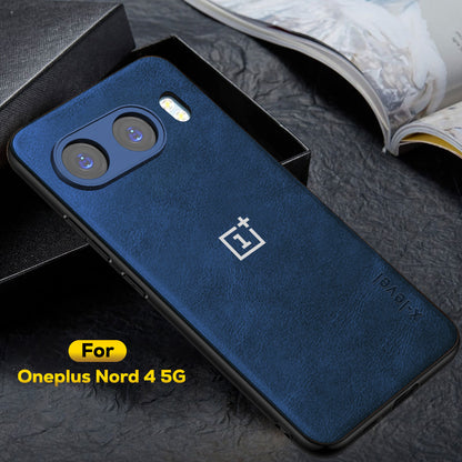 ONEPLUS NORD 4 5G VINTAGE PU LEATHER PROTECTIVE BACK CASE