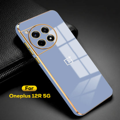 OnePlus 12R 5G ULTRA-SHINE LUXURIOUS  BACK CASE WITH CAMERA PROTECTION