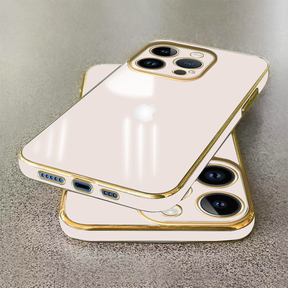 IPHONE 12 PRO MAX ULTRA-SHINE GOLD ELECTROPLATED LUXURIOUS BACK CASE WITH CAMERA PROTECTION