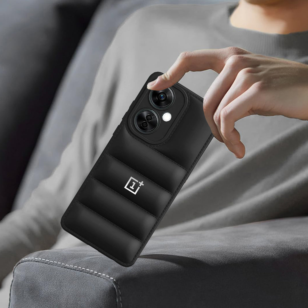 OnePlus NORD CE 3 5G The Puffer Edition Soft Material Down Jacket Phone Case