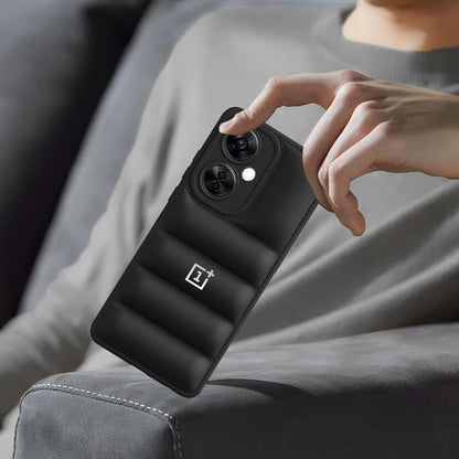 OnePlus NORD CE 3 5G The Puffer Edition Soft Material Down Jacket Phone Case