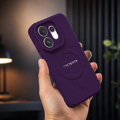 Oppo Reno 16 5G Candy Silicone Luxury Matte Back Cover with Camera Lens Protection