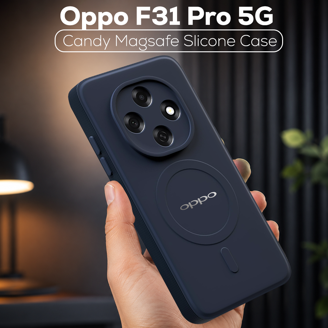 OPPO F31 PRO 5G Candy Silicone Luxury Matte Back Cover with Camera  Protection