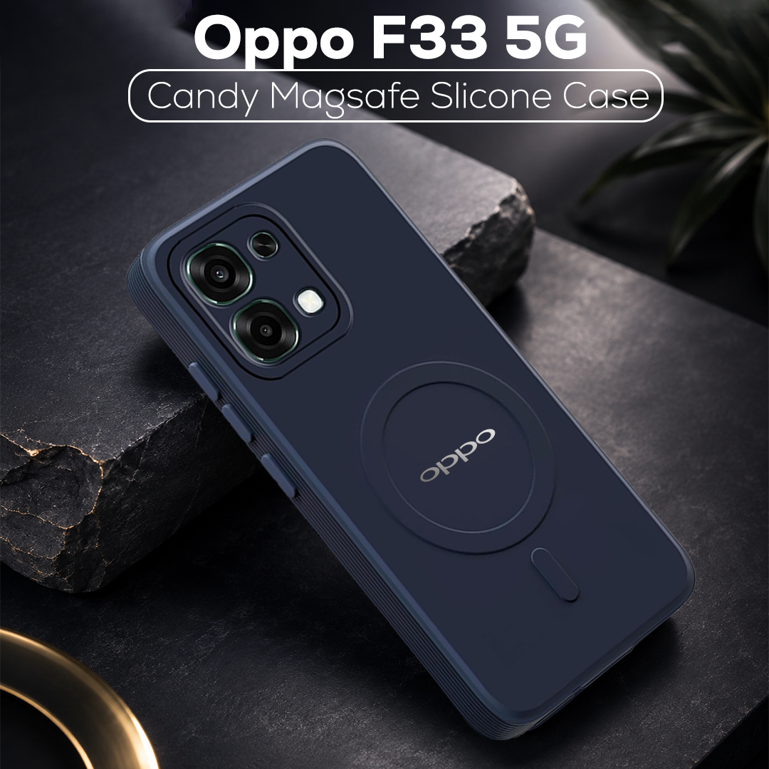OPPO F33 5G Candy Silicone Luxury Matte Back Cover with Camera  Protection