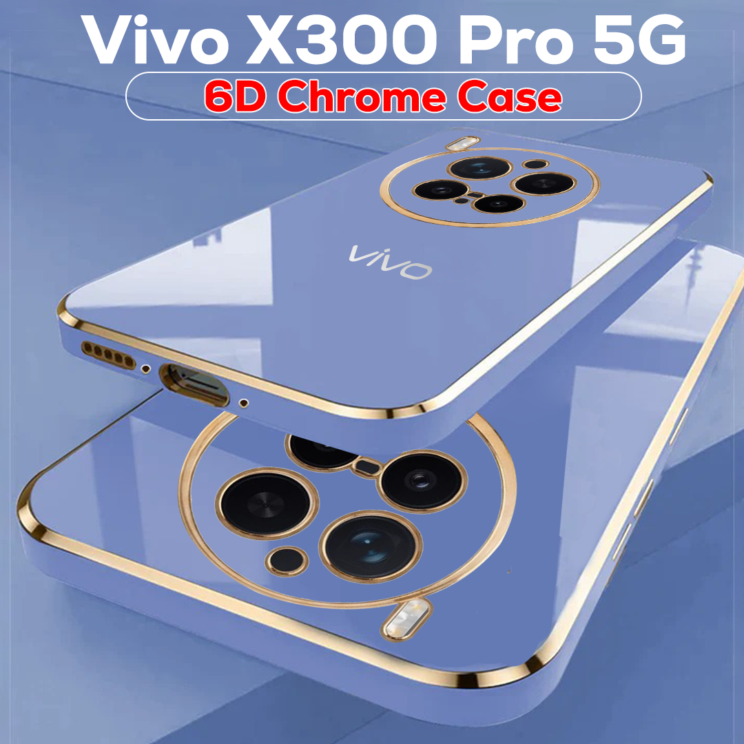 Vivo X300 PRO 5G ULTRA-SHINE LUXURIOUS  BACK CASE WITH CAMERA PROTECTION