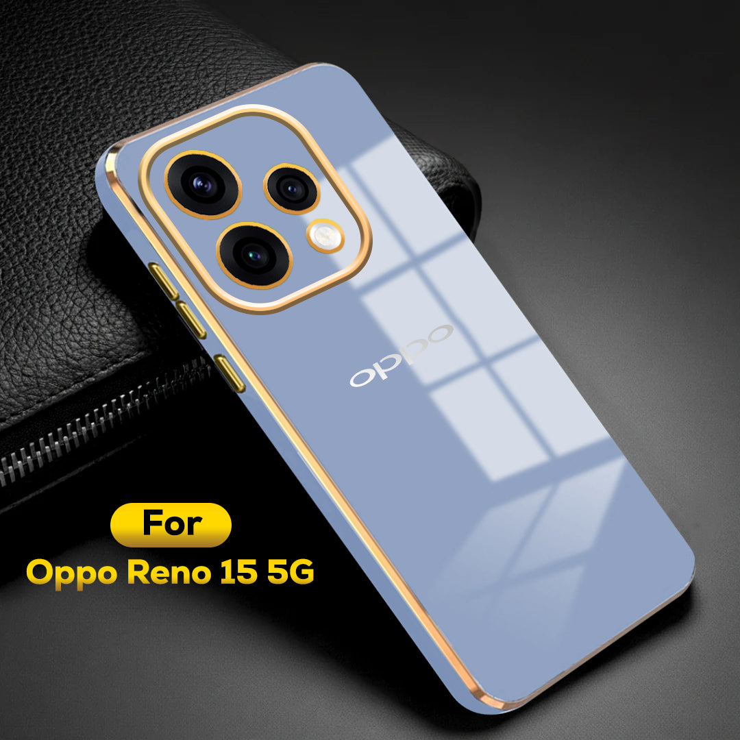 OPPO RENO 15 5G ULTRA-SHINE LUXURIOUS  BACK CASE WITH CAMERA PROTECTION