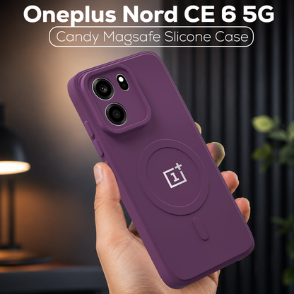 OnePlus Nord CE6 5G Candy Silicone Luxury Matte Back Cover with Camera  Protection