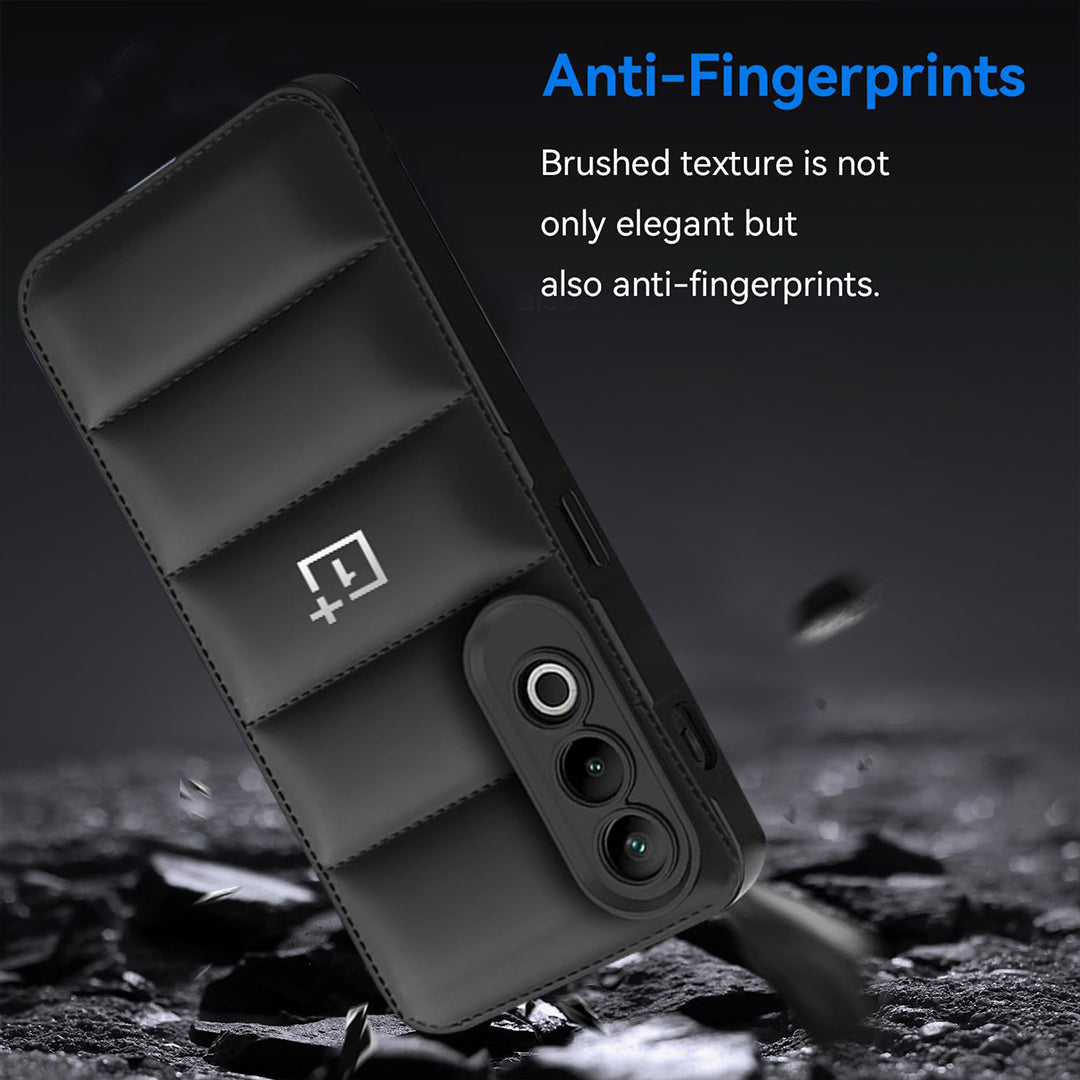 OnePlus NORD CE4 5G The Puffer Edition Soft Material Down Jacket Phone Case
