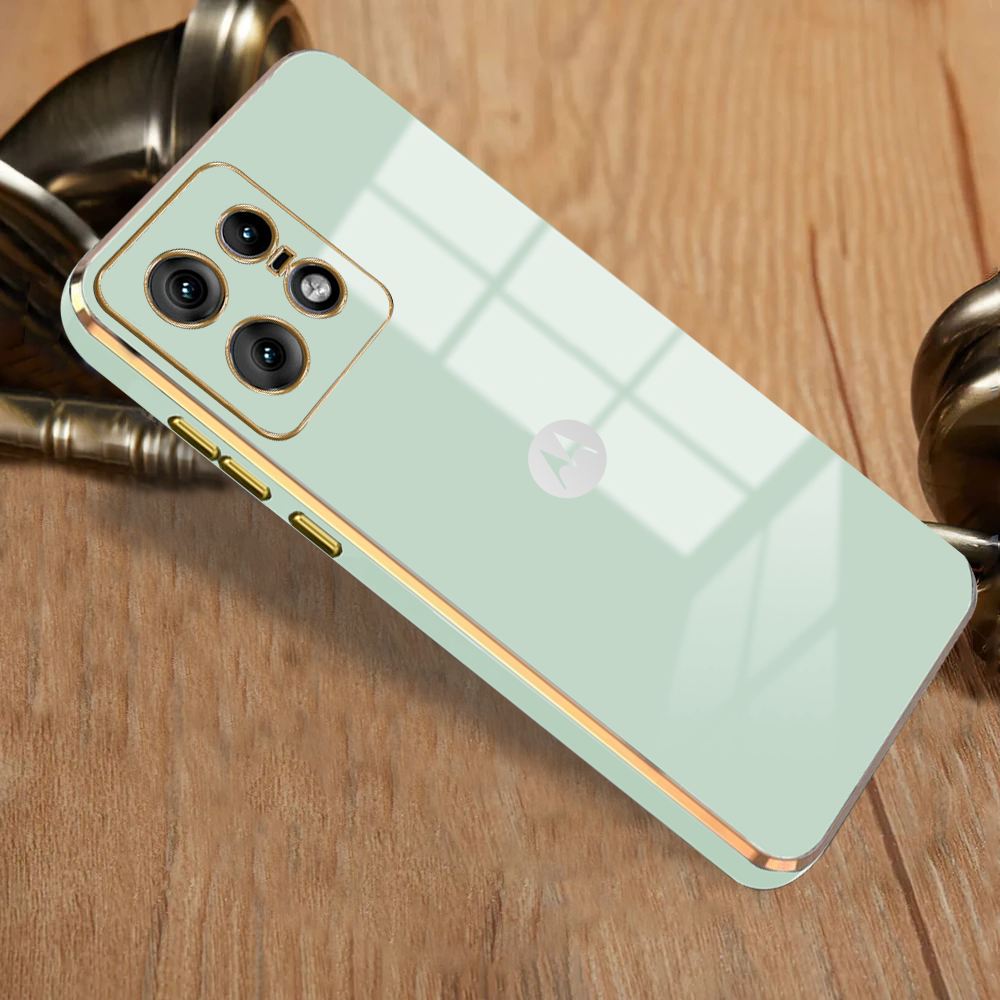 MOTOROLA EDGE 50 PRO 5G ULTRA-SHINE LUXURIOUS  BACK CASE WITH CAMERA PROTECTION