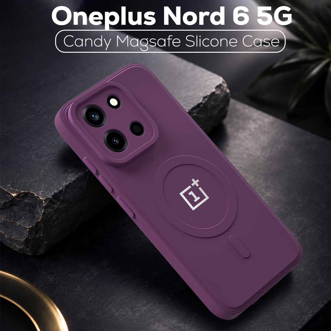 OnePlus Nord 6 5G Candy Silicone Luxury Matte Back Cover with Camera  Protection
