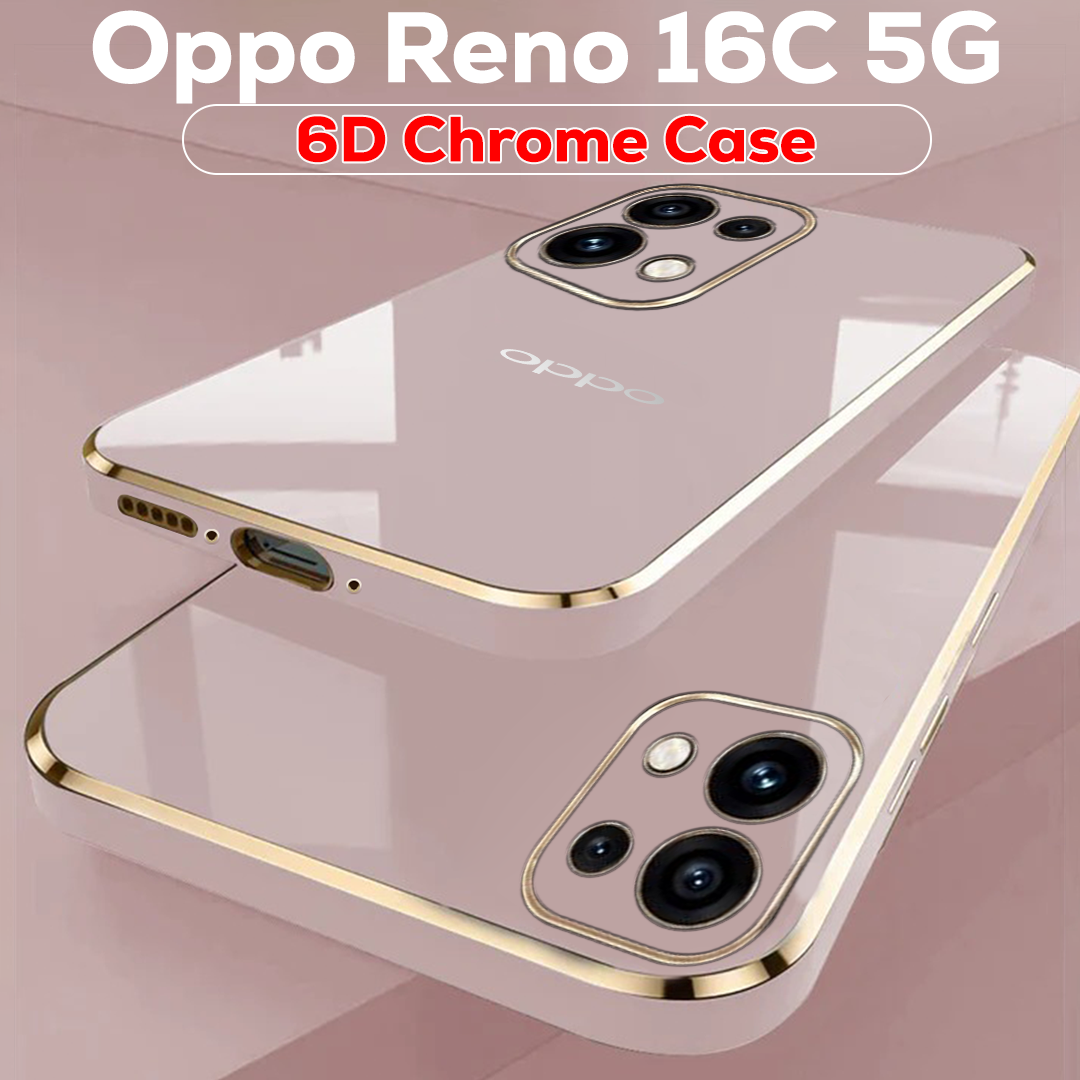 OPPO RENO 16c 5G ULTRA-SHINE LUXURIOUS  BACK CASE WITH CAMERA PROTECTION