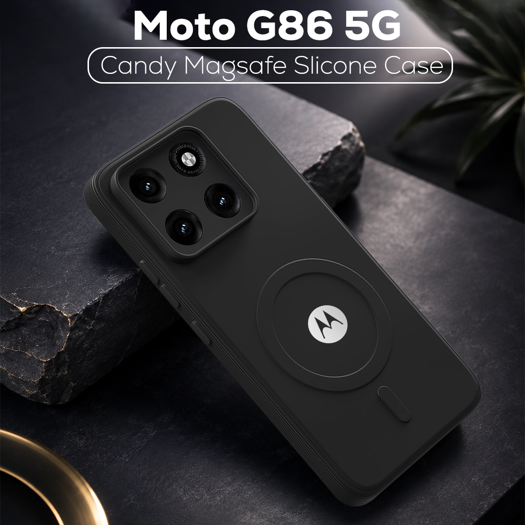 MOTO G86 5G Candy Silicone Luxury Matte Back Cover with Camera Protection