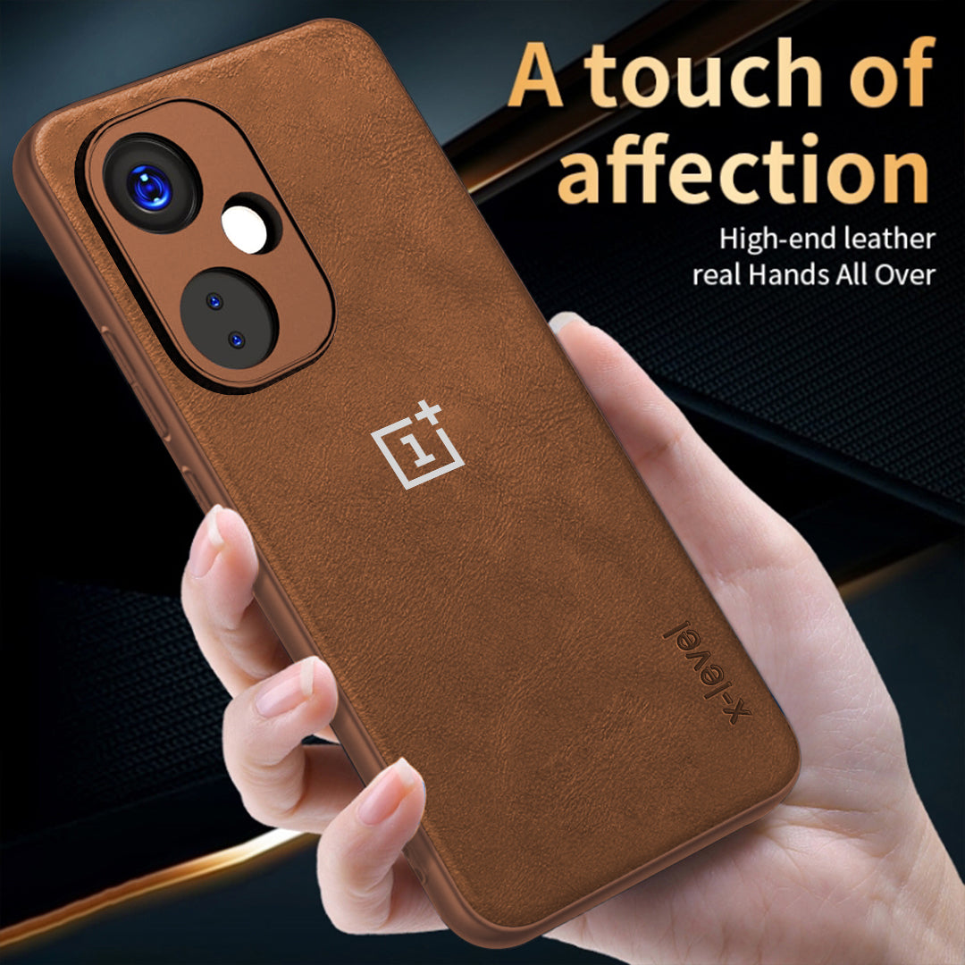 ONEPLUS NORD CE 3 5G VINTAGE PU LEATHER PROTECTIVE BACK CASE