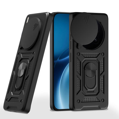 VIVO X300 PRO 5G Armor Military-grade Case With Sliding Camera Cover & 360 Kickstand