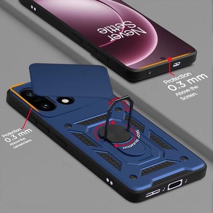 ONEPLUS 15 5G Armor Military-grade Case With Sliding Camera Cover & 360 Kickstand