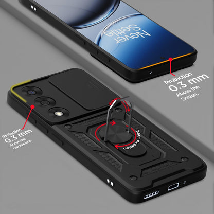 ONEPLUS NORD 5 5G Armor Military-grade Case With Sliding Camera Cover & 360 Kickstand