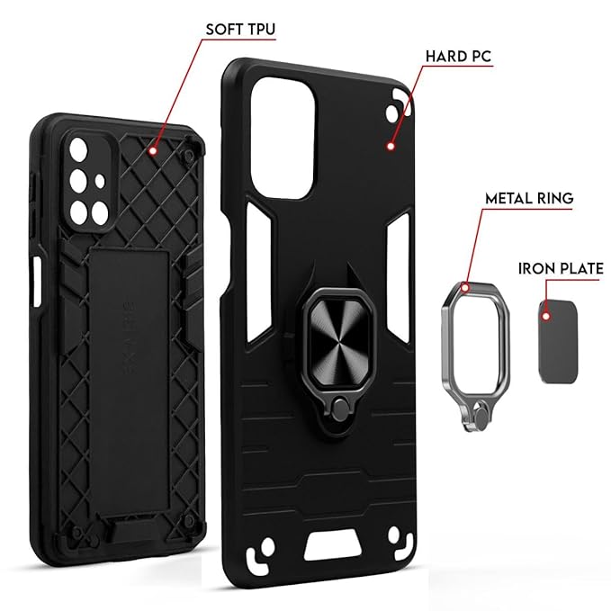 MOTOROLA EDGE 40 NEO 5G Tech-Protect Armor Ring Case