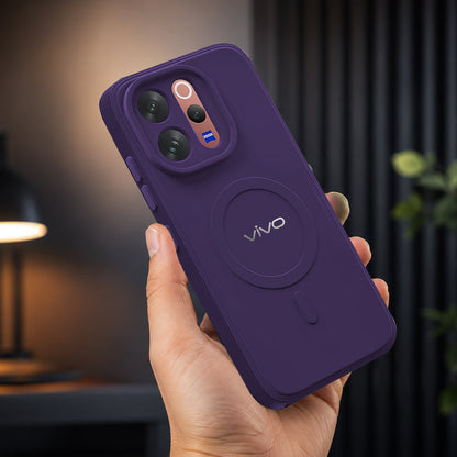 VIVO V70 5G Candy Silicone Luxury Matte Back Cover with Camera  Protection