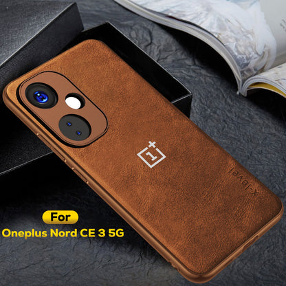 ONEPLUS NORD CE 3 5G VINTAGE PU LEATHER PROTECTIVE BACK CASE