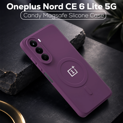 OnePlus Nord CE6 LITE 5G Candy Silicone Luxury Matte Back Cover with Camera  Protection