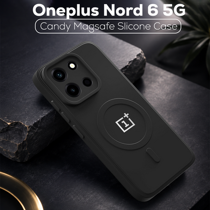 OnePlus Nord 6 5G Candy Silicone Luxury Matte Back Cover with Camera  Protection