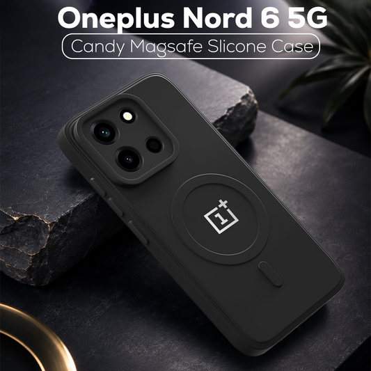 OnePlus Nord 6 5G Candy Silicone Luxury Matte Back Cover with Camera  Protection