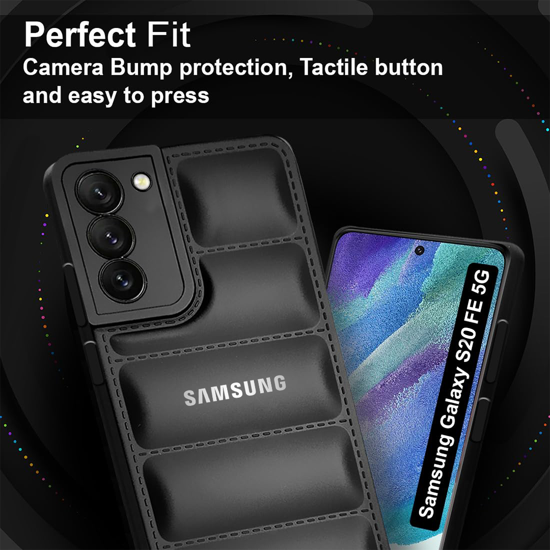 Galaxy S20 FE 5G The Puffer Edition Soft Material Down Jacket Phone Case