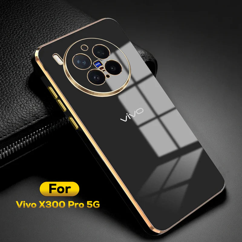Vivo X300 PRO 5G ULTRA-SHINE LUXURIOUS  BACK CASE WITH CAMERA PROTECTION