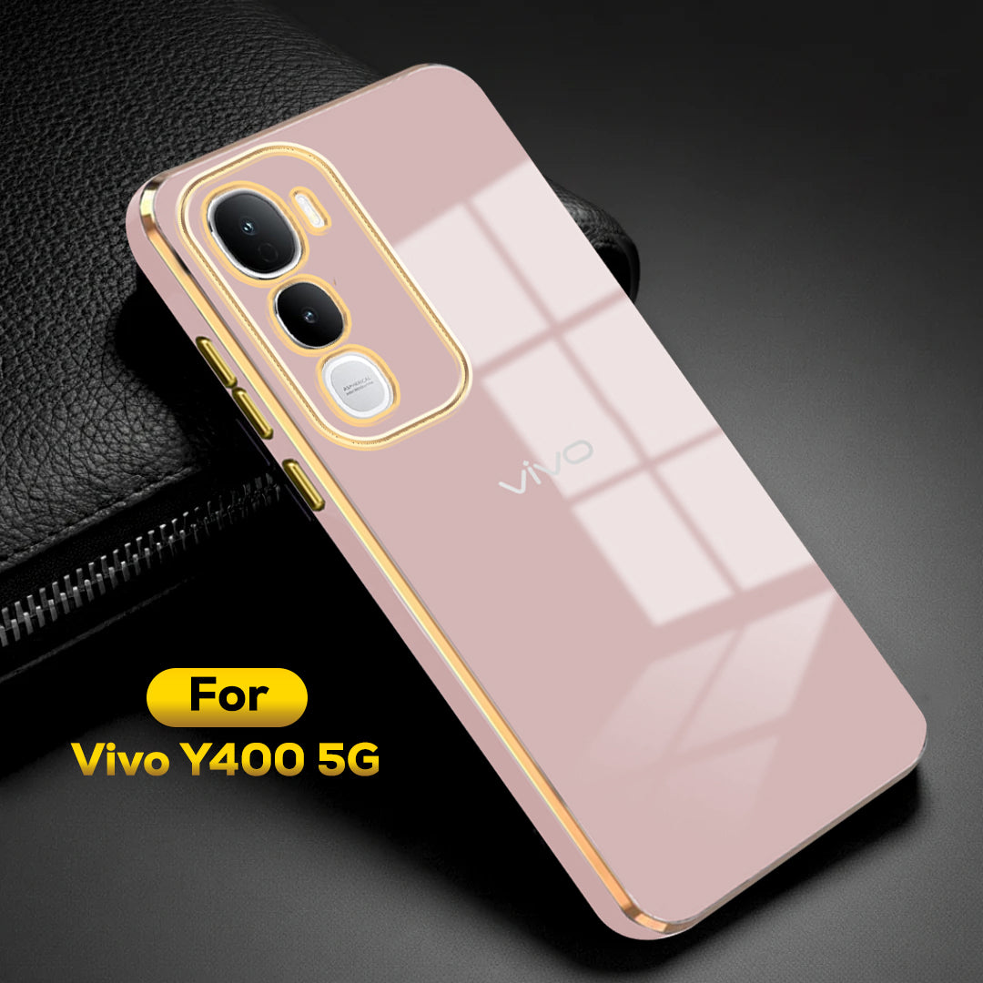 Vivo Y400 5G ULTRA-SHINE LUXURIOUS  BACK CASE WITH CAMERA PROTECTION