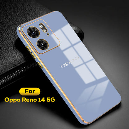 OPPO RENO 14 5G ULTRA-SHINE LUXURIOUS  BACK CASE WITH CAMERA PROTECTION