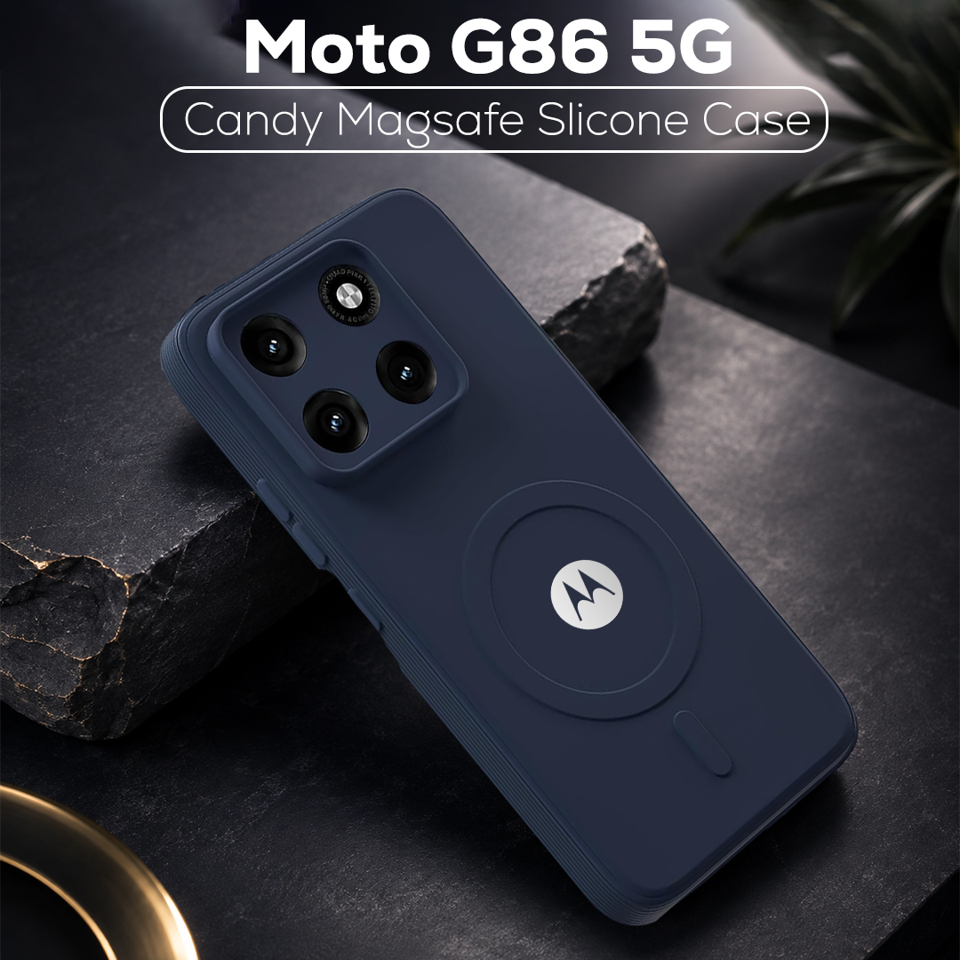 MOTO G86 5G Candy Silicone Luxury Matte Back Cover with Camera Protection