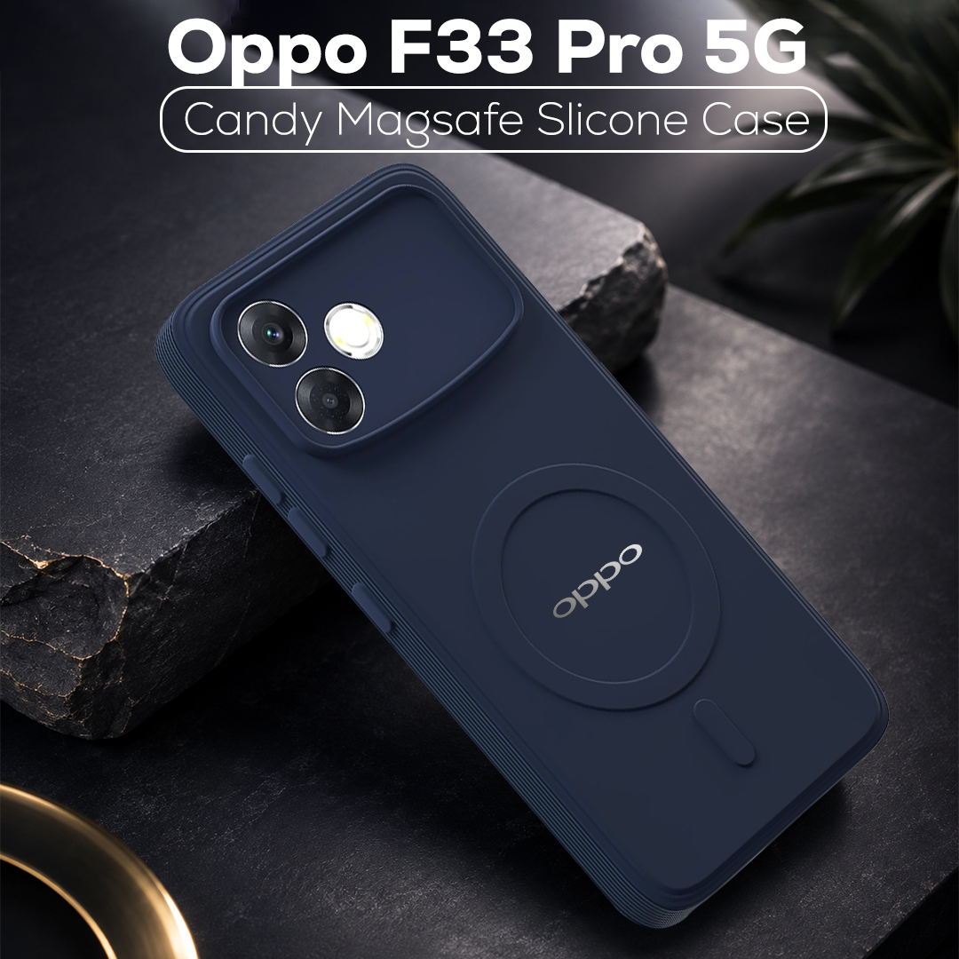OPPO F33 PRO 5G Candy Silicone Luxury Matte Back Cover with Camera  Protection