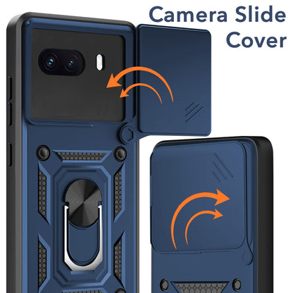 iQOO 15R 5G Armor Military-grade Case With Sliding Camera Cover & 360 Kickstand
