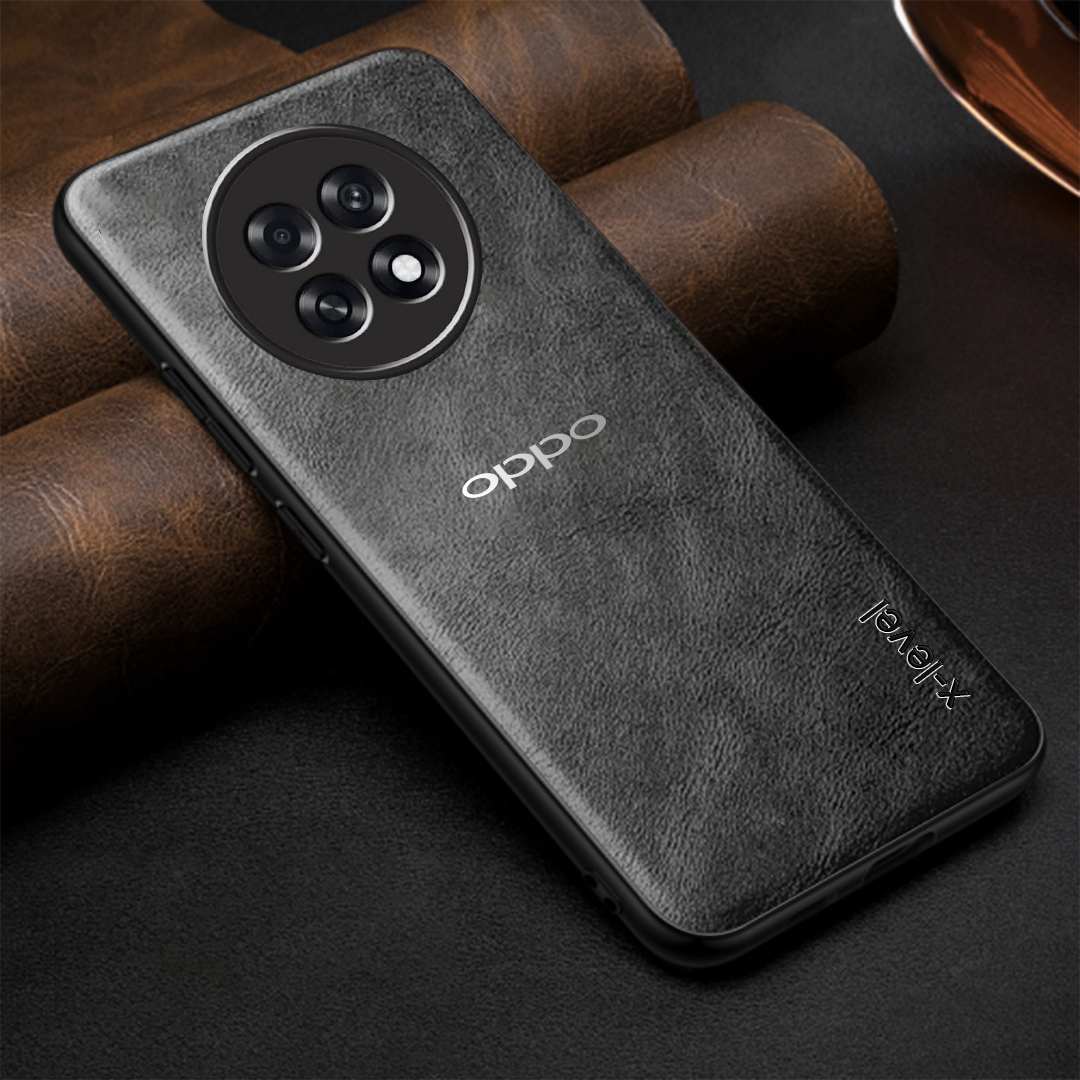 OPPO F31 PRO PLUS 5G  Business Style PU LEATHER PROTECTIVE BACK CASE WITH CAMERA PROTECTION