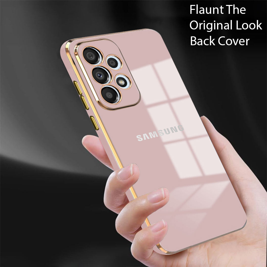 GALAXY A53 5G ULTRA-SHINE LUXURIOUS  BACK CASE WITH CAMERA PROTECTION