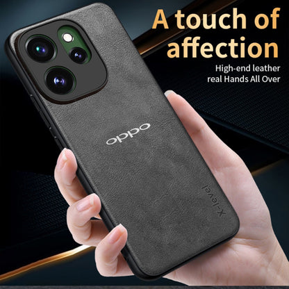 OPPO RENO 15 PRO 5G Business Style PU LEATHER PROTECTIVE BACK CASE WITH CAMERA PROTECTION