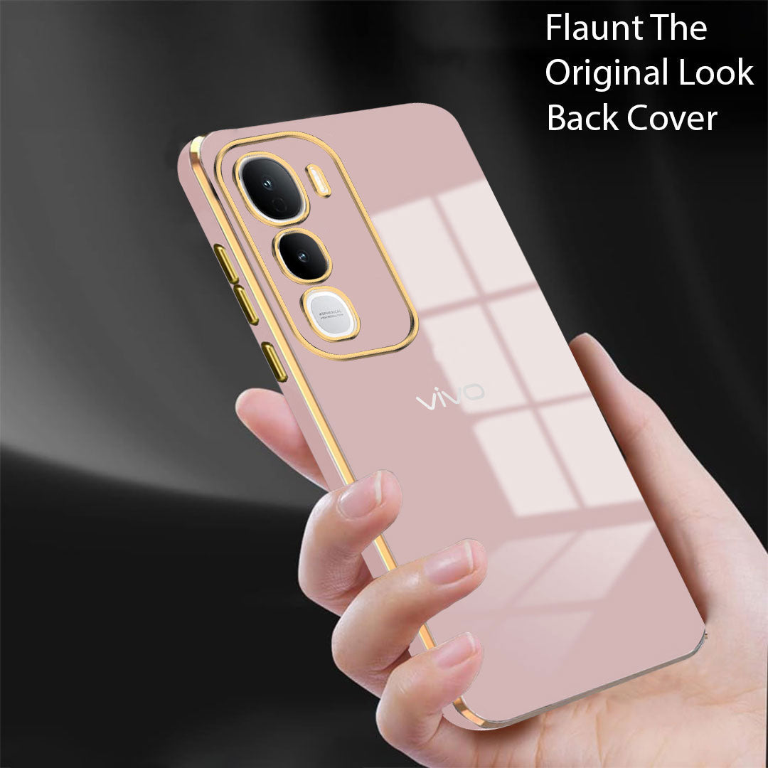 Vivo Y400 5G ULTRA-SHINE LUXURIOUS  BACK CASE WITH CAMERA PROTECTION