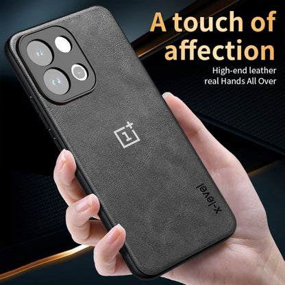 ONEPLUS 13s 5G Business Style PU LEATHER PROTECTIVE BACK CASE WITH CAMERA PROTECTION