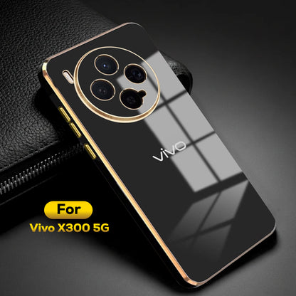 Vivo X300 5G ULTRA-SHINE LUXURIOUS  BACK CASE WITH CAMERA PROTECTION