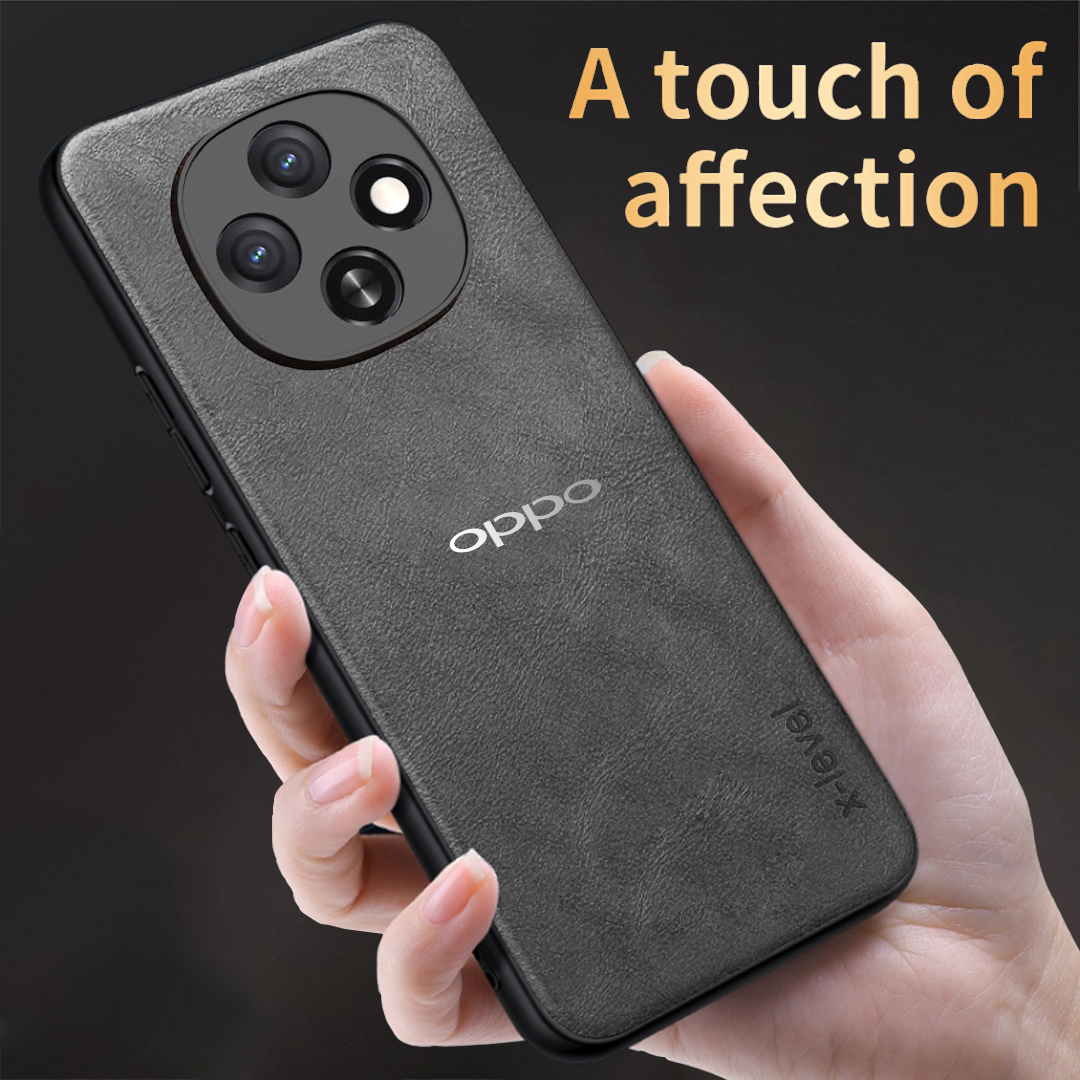 OPPO F31 PRO 5G  Business Style PU LEATHER PROTECTIVE BACK CASE WITH CAMERA PROTECTION