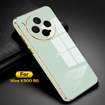 Vivo X300 5G ULTRA-SHINE LUXURIOUS  BACK CASE WITH CAMERA PROTECTION
