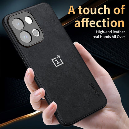 ONEPLUS 13s 5G Business Style PU LEATHER PROTECTIVE BACK CASE WITH CAMERA PROTECTION