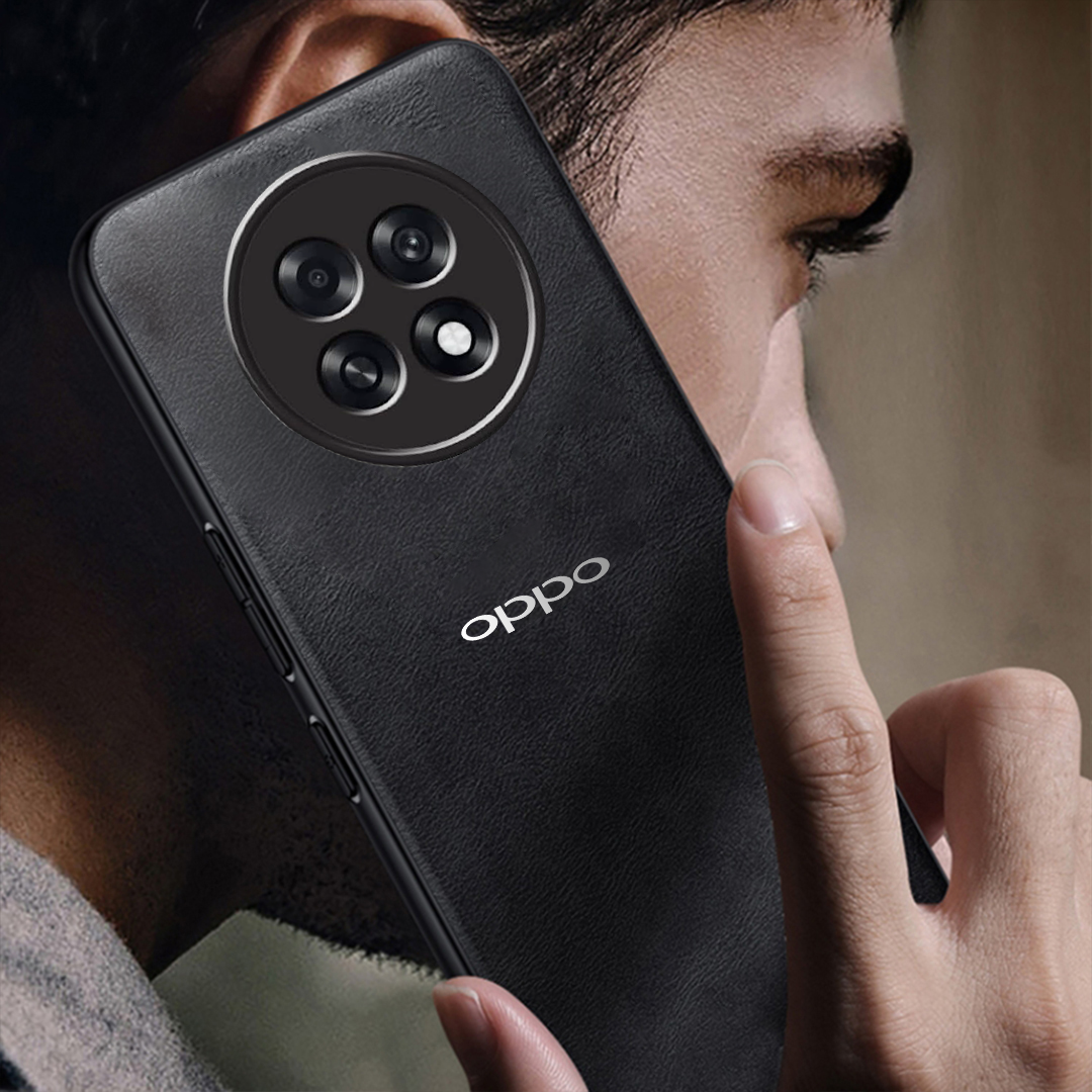 OPPO F31 PRO PLUS 5G  Business Style PU LEATHER PROTECTIVE BACK CASE WITH CAMERA PROTECTION