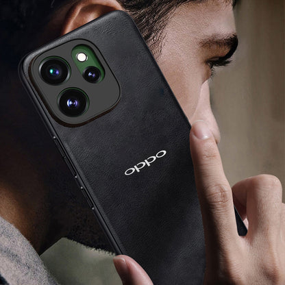 OPPO RENO 15 PRO 5G Business Style PU LEATHER PROTECTIVE BACK CASE WITH CAMERA PROTECTION