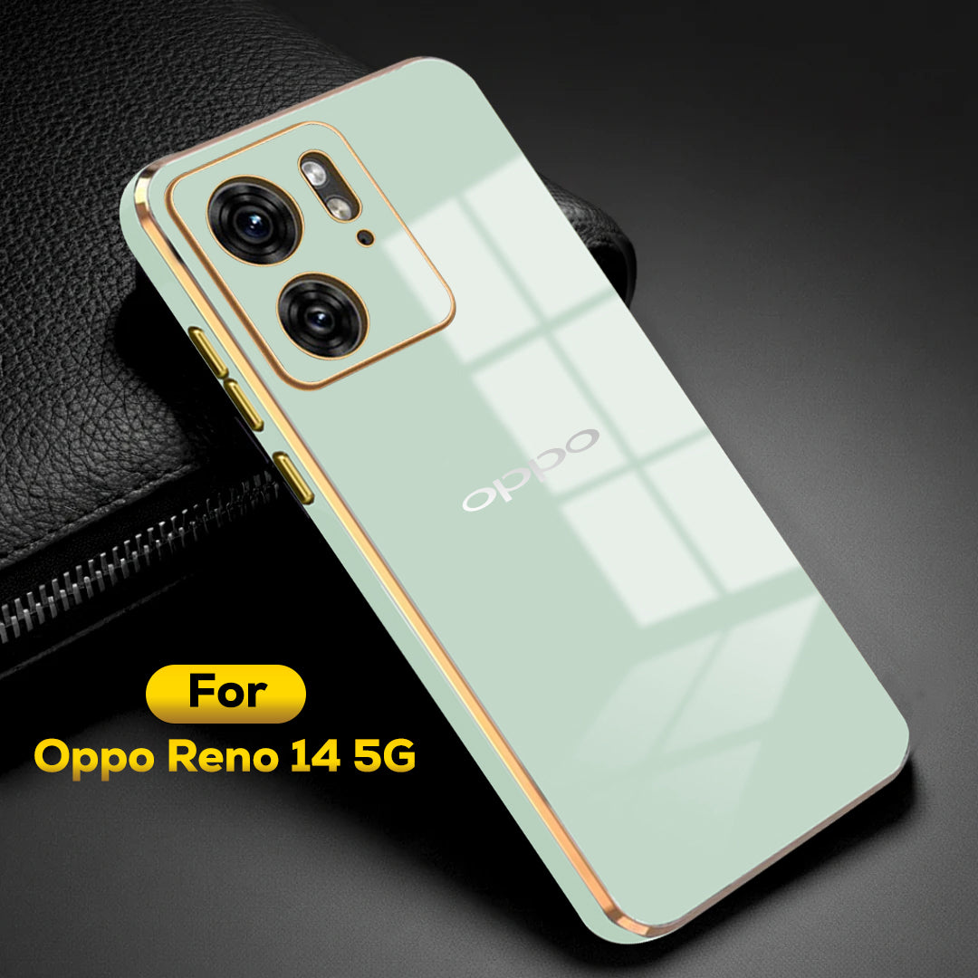 OPPO RENO 14 5G ULTRA-SHINE LUXURIOUS  BACK CASE WITH CAMERA PROTECTION