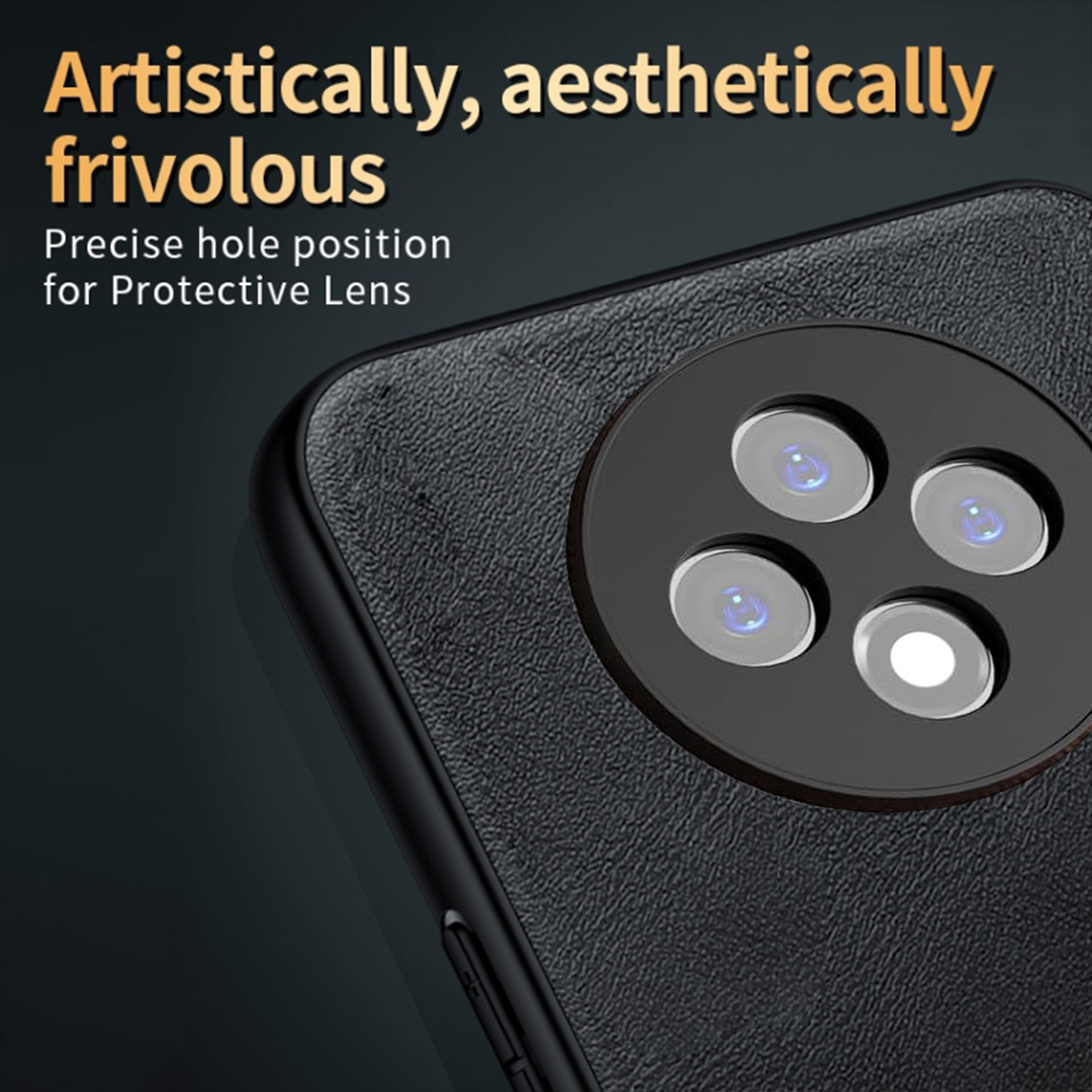OPPO F27 PRO PLUS 5G Business Style PU LEATHER PROTECTIVE BACK CASE WITH CAMERA PROTECTION